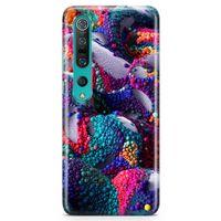 Xiaomi Mi 10 Kılıf Renkli Boncuk 3d Arka Kapak Koruma Desenli Full Koruyucu