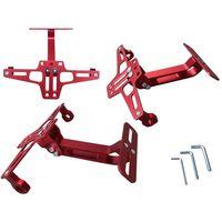 SEVGENT Plakalık Katlanır Üniversal Alüminyum Kırmızı