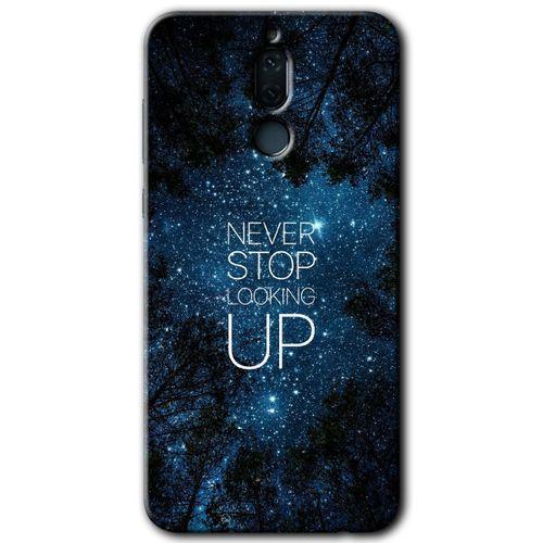 Potkal Hediye Fabrikası Huawei Mate 10 Lite Kılıf HD Desen Baskılı Arka Kapak - Stars Wallpaper