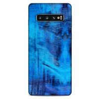 Samsung Galaxy S10 Uyumlu Kılıf Mavi Delisi (12) Koruyucu Silikon Duvar Kağıdı