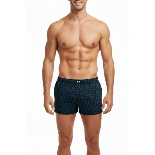 Erkek Penye Baskı Desenli Boxer BGL-ST05011