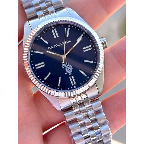 U.S.Polo Assn Çelik Kasa Ve Kordon 2 Yıl Garantili 3 Atm Suya Dayanıklı Erkek Kol Saati FS1096.02