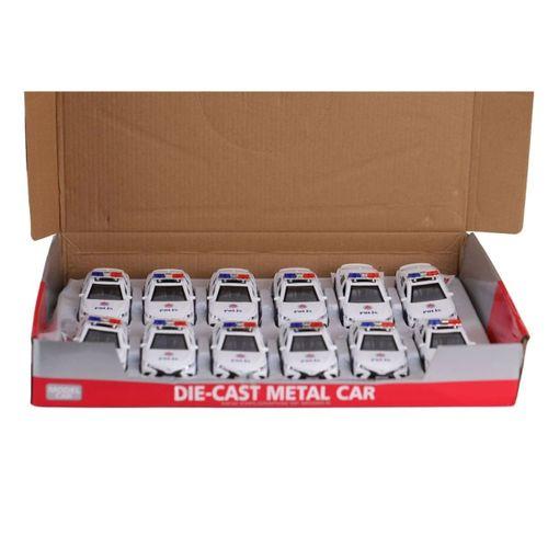 FY6238-12D DİSPLAYDA METAL ÇEK BIRAK POLİS ARABASI