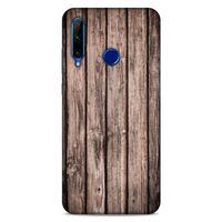 Lopard Huawei Honor 20 Lite Uyumlu Kılıf Wood'X (17) Tasarım Kılıf Baskılı