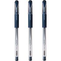 UNİBALL SİGNO NEEDLE ( 0.38 ) İĞNE UÇLU JEL KALEM MAVİSİYAH ( Üç Adet )