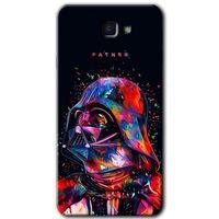 Galaxy J7 Prime Kılıf HD Desen Baskılı Arka Kapak - Father Vader + Kırılmaz Cam