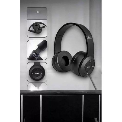 Kulak Üstü Tf Kart Ve Aux Destekli Ergonomik Bluetooth Kulaklık