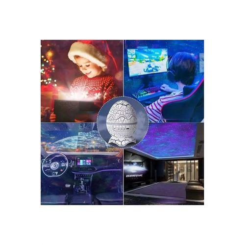 Bluetooth Hoparlör Dinozor Yumurtası Gece Masa Lambası Projektör