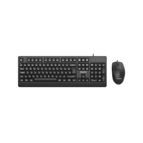 PHILIPS KABLOLU KLAVYE&amp;MOUSE SET SPT6247B SİYAH