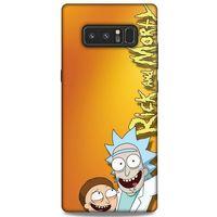 Samsung Galaxy Note 8 Uyumlu Kılıf Rick And Morty (15) Antişok Kılıf Harry Herpson