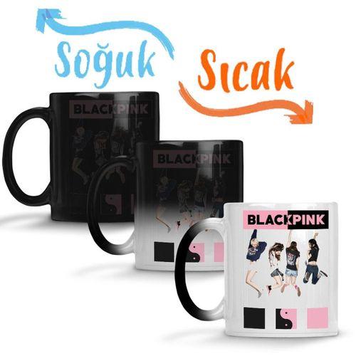 Blackpink Sihirli Kupa Bardak Porselen
