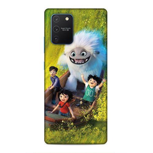 Samsung Galaxy S10 Lite Uyumlu Kılıf BMovie (46) Core Armor Kılıf Tropikal orman yeşili