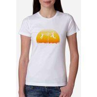 Silhouette Merry Go Sunset Kadın Beyaz Tshirt