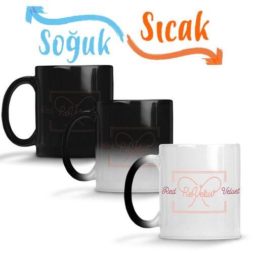 Red Velvet Reveluv Sihirli Kupa Bardak Porselen