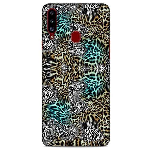 Animax Zebra Kaplan Samsung Galaxy A20s Kılıf Desenli Silikon