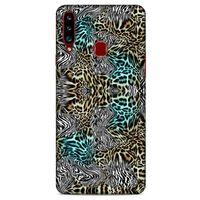 Animax Zebra Kaplan Samsung Galaxy A20s Kılıf Desenli Silikon