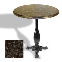 Dockers Çipa 2015 Döküm Ayak Yuvarlak Masa Çap 107cm - (Werzalit, Wermodin ve Allzalit Tabla) - Karacabey Mermer