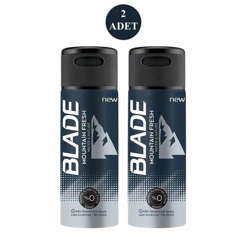 2 Adet Mountain Fresh Erkek Deodorant 150ml Leke Bırakmaz