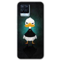 Realme 8 Kılıf Baskılı Kapak - Angry Duck +Tam Kaplayan Mat Seramik