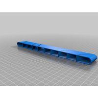 Citroen Ami Ön Cam Havalandırma Izgarası ABS Baskı 00683