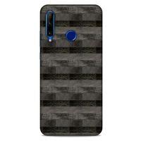 Huawei Honor 20 Lite Kılıf Patchwork (23) Ultra Koruma Kılıfı Siyah Gri