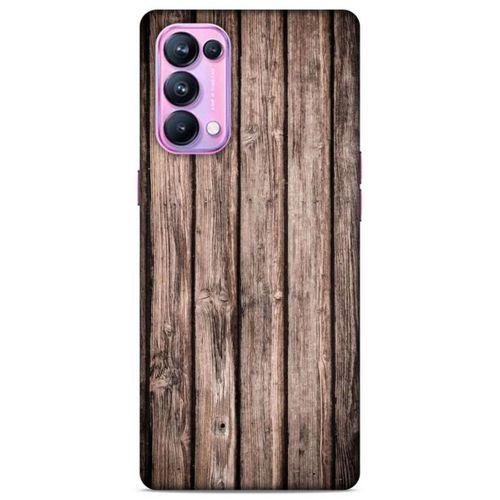 Lopard Oppo Reno 5 Pro 5G Uyumlu Kılıf Wood'X (17) Tasarım Kılıf Baskılı