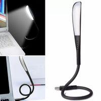 Kompakt Usb Siyah 14 Ledli 3 Kademeli Dokunmatik Okuma Lambası