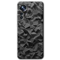 MRCİLETİSİM Xiaomi Mi 12 Kılıf HD Desen Baskılı Arka Kapak + Temperli Cam - Dark Broke