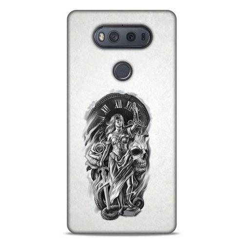 Lopard LG K61 Uyumlu Kılıf Tattoo's (44) Tough Armor Kılıf Terazi