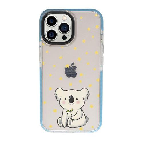 iPhone 13 Pro Koala Candy Bumper Darbe Emci Silikonlu Telefon Kılıfı