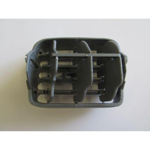 Renault Clio- 2- Sd/Hb 2002 2008 Ön Göğüs Üfleme Peteği Sağ Gri (Difizör) 7702258376