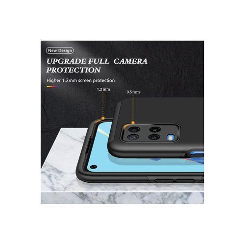 Newface Oppo A54 4G Kılıf Elit Yüzüklü Kapak - Siyah
