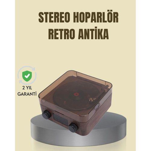 Saatli Gece Işıklı Hoparlör – Modern Ve Vintage Tasarım