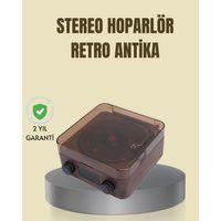 Saatli Gece Işıklı Hoparlör – Modern Ve Vintage Tasarım