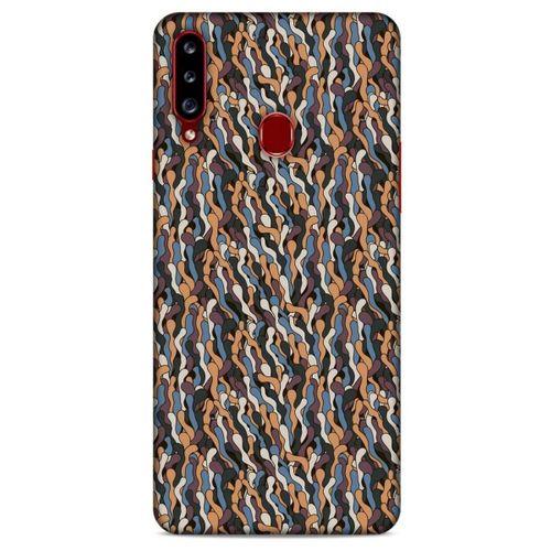 Kamuflaj 36 Samsung Galaxy A20s Kılıf Silikon Kapak