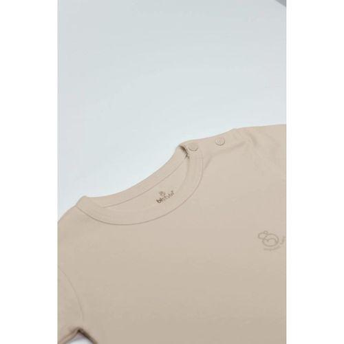 Nessiworld Bistyle Organik Natural Basic Style Yarım Kol Body BS17103 Bej