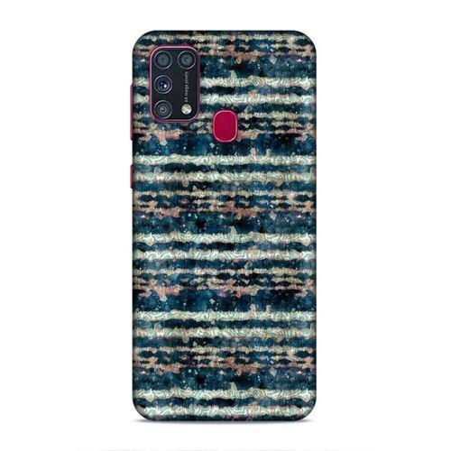 Samsung Galaxy M31 Uyumlu Kılıf Utopia (47) Crystal Flex Kılıf Zig Zag