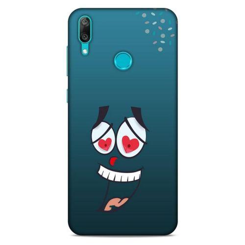 Emojix (7) Huawei Y7 2019 Kılıf Silikon Kapak Desenli