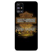 Samsung Galaxy M31s Uyumlu Kılıf Motorsiklet (35) Fit Design Kılıf Harley Davidson