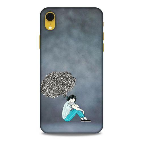 Apple iPhone XR Kılıf Depresyon (5) Koruma Kabı Fuşya