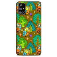 Baykuşlar (45) Desenli Silikon Kapak Telefon Kabı Samsung Galaxy M31s Kılıf