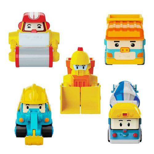 Robocar Poli Mini İnşaat Araçları 5'li Set 0761