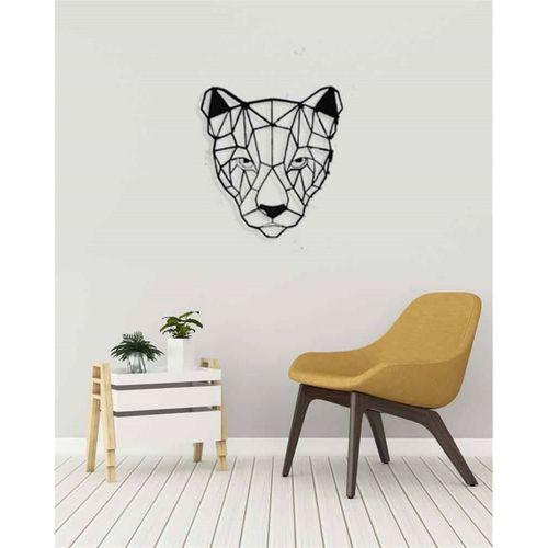 Leopar Metal Duvar Dekoru