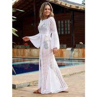 Kadın Ispanyol Kollu Triko Tam Boy Pareo