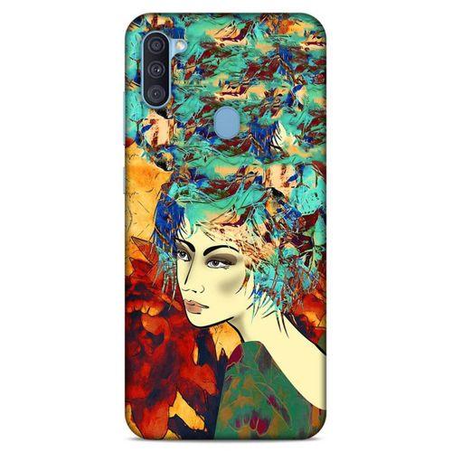 Lopard Samsung Galaxy A11 Uyumlu Kılıf Sürreal Yüzler ♀ (21) Koruyucu Kapak Baskılı