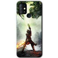 İnfinix Hot 10 Kılıf HD Desen Baskılı Arka Kapak - Dragon Hunter