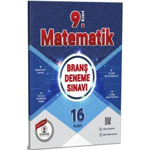 9.Sınıf Matematik Branş Deneme Sınavı Özdebir Yayınları