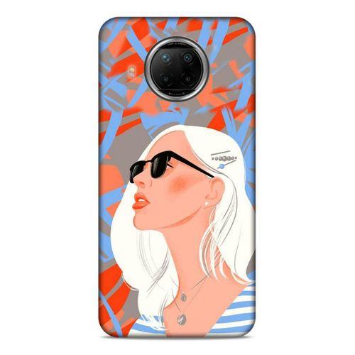Lopard Xiaomi Redmi Note 9 Pro 5G Uyumlu Kılıf Sürreal Yüzler ♀ (13) Silikon Kap Baskılı