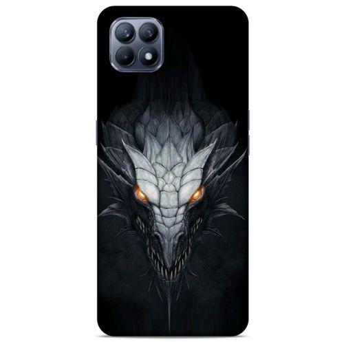 Huawei P40 Lite Kılıf Dragons (13) Silikon Kap Gri Ejderha