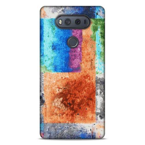 Lopard LG K61 Uyumlu Kılıf Soyut Sanat (49) Baskılı Ultra Silikon Kılıf